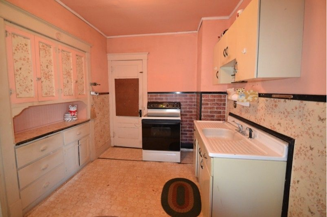 color photo of kitchen Sears Winona 3 Prospect St High Bridge NJ