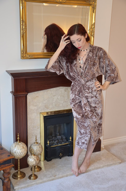 Studio Faro kimono twist robe sewing pattern sewing loungewear twist front dressing gown vintage style sewing & DIY fashion