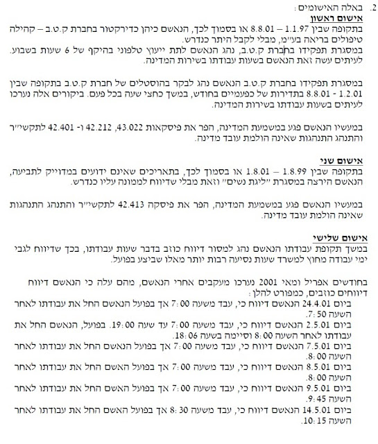 האישומים נגד אמיר שוורץ  בד"מ 70/03 - מתוך גזר הדין 23.11.2005