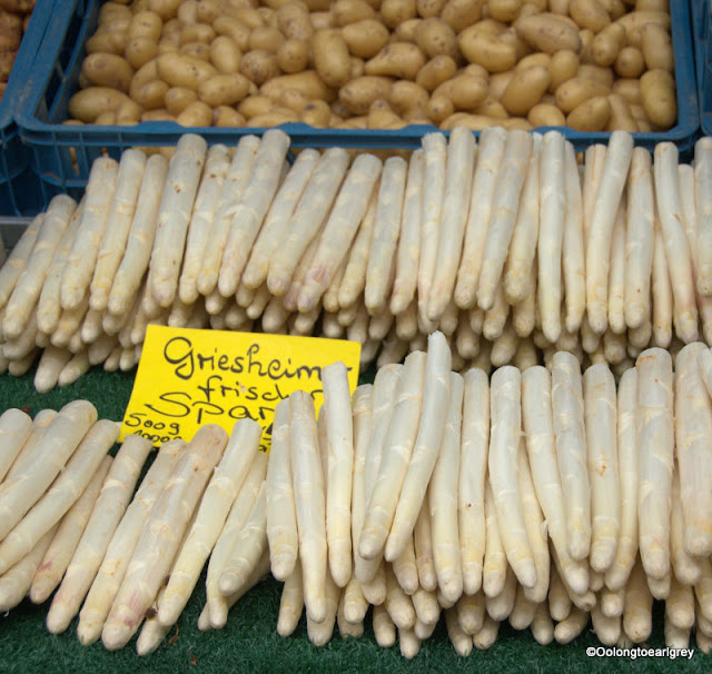 White Asparagus, Wiesbaden Market, Germany