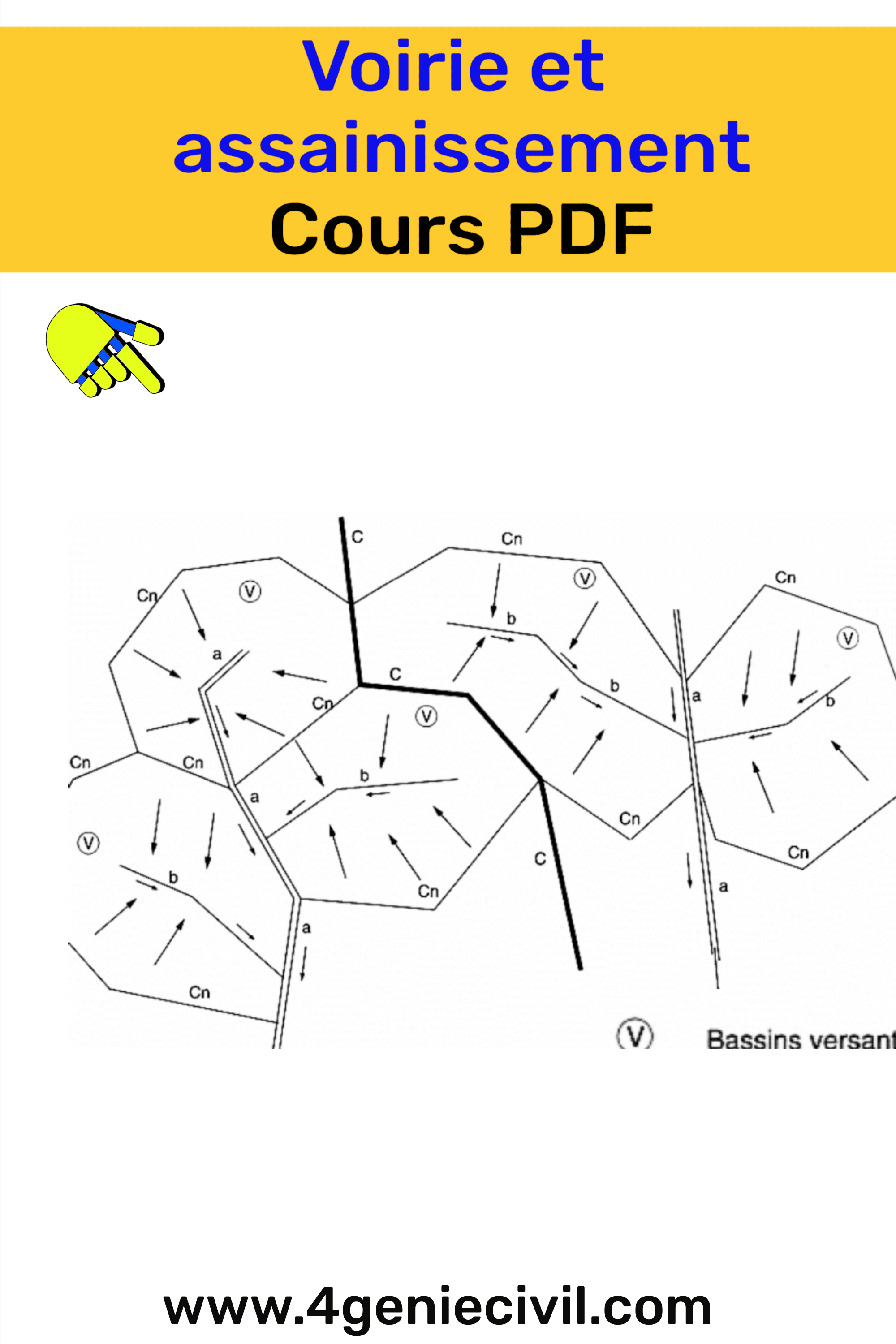 cours complet sur la voirie urbaine et l'assainissement, disponible en format PDF