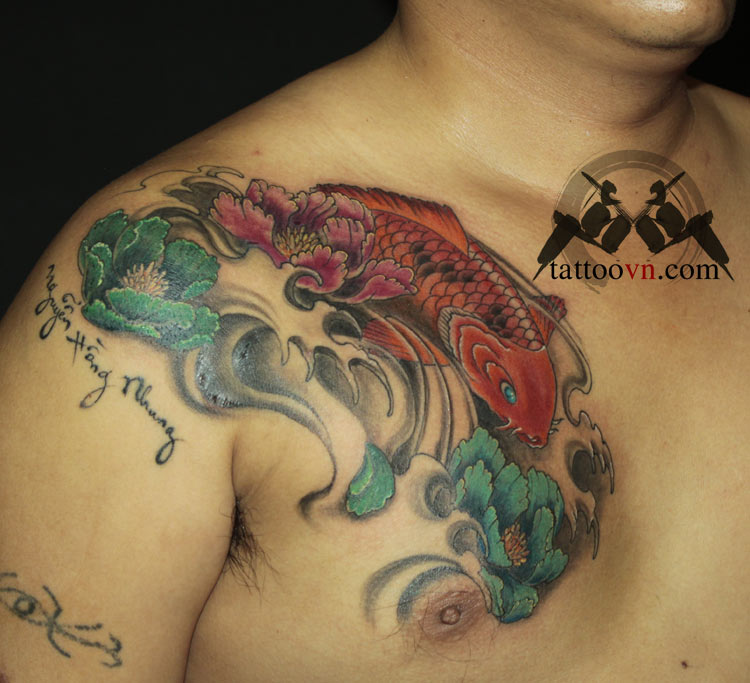 Zealand and Vietnam tattoo. Size:600x450