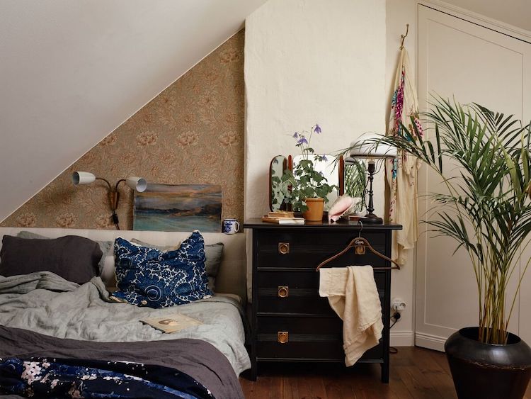 A Small(ish) Relaxed Boho Swedish Home Full of Soul