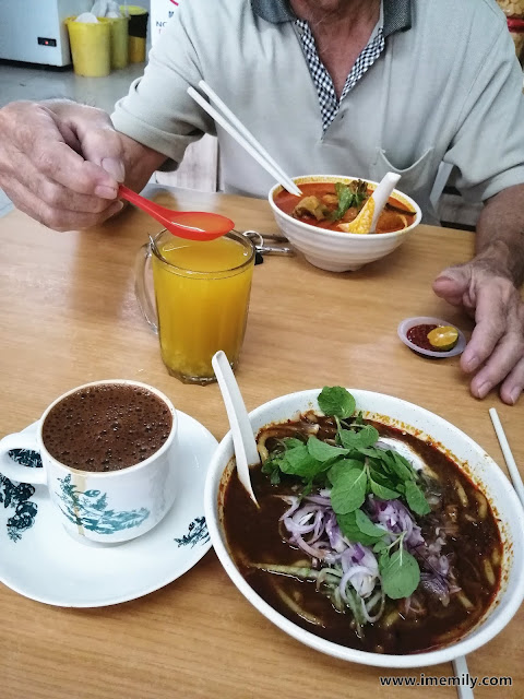 Set Lunch (Food + drink)  RM6 @ Cheras Kopitiam - Full Star Noodles House