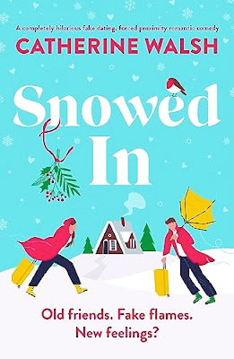 book cover of holiday romance Snowed In by Catherine Walsh