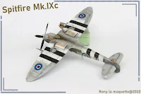 Spitfire Mk.IXc d'Eduard au 1/48.