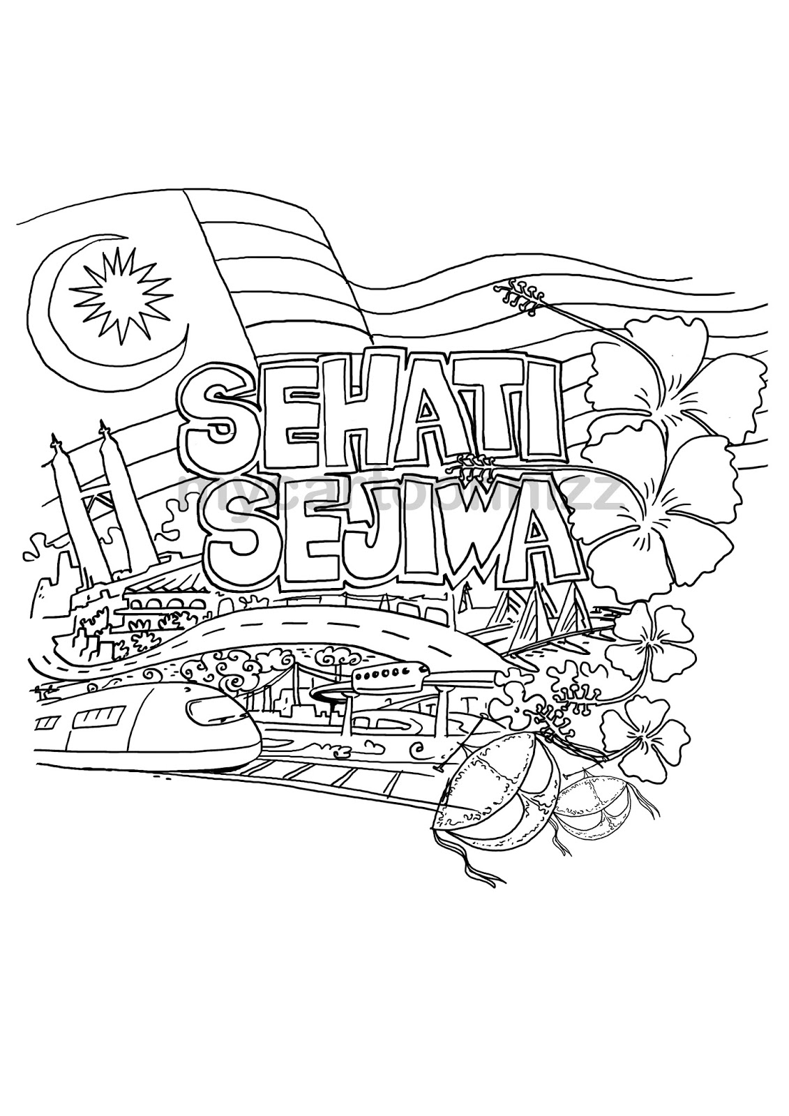 Mycartoonnizz: Doodle Sehati Sejiwa