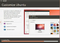 Customize Ubuntu Appearance, Assistive technologies and language support