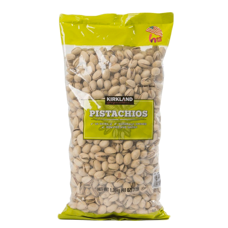 KHẠT DẺ NGUYÊN VỎ KIRKLAND SIGNATURE PISTACHIOS MỸ 1.36KG