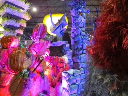 Philadelphia Flower Show 2015 movie theme Nightmare Before Christmas