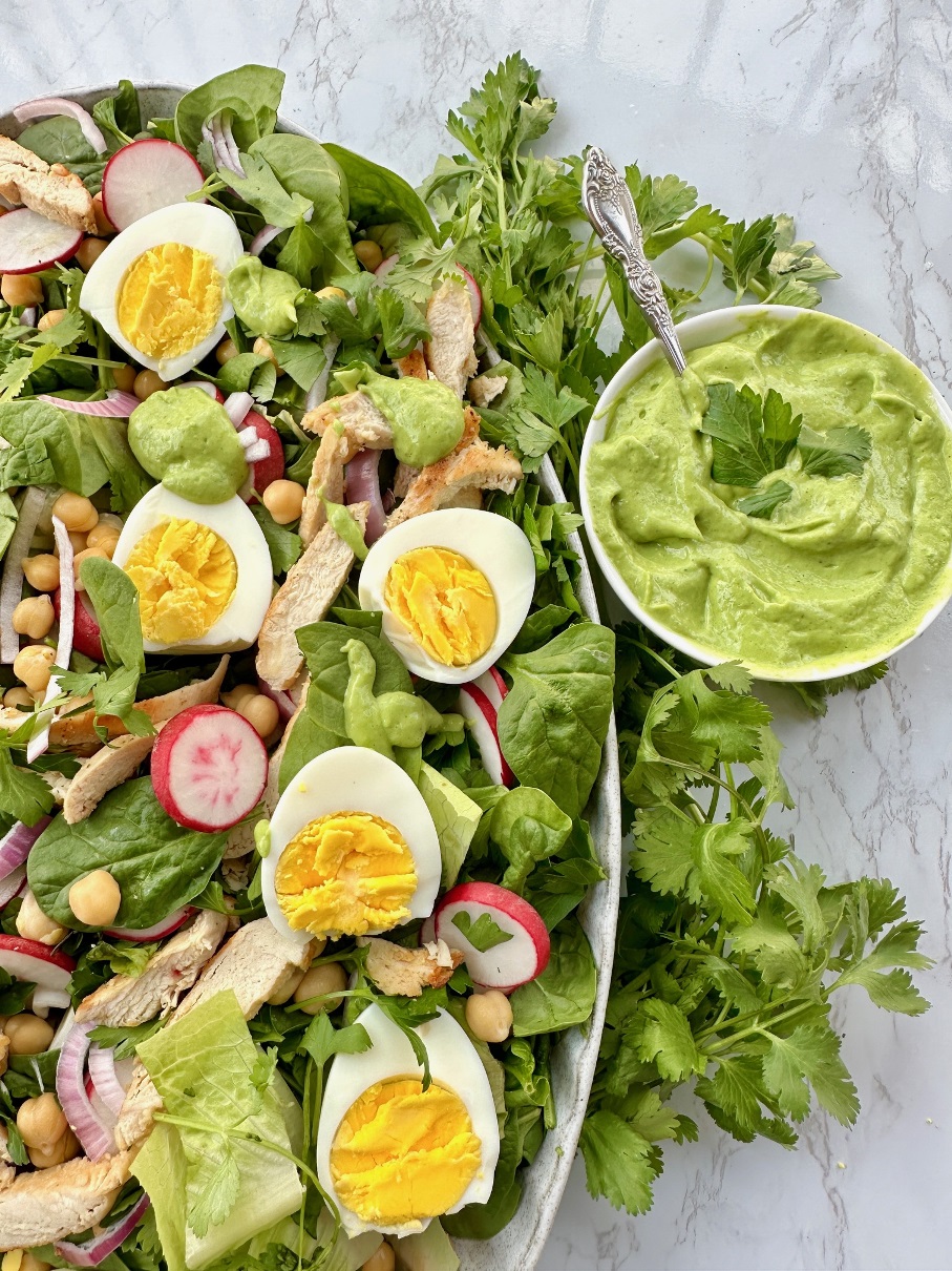 Avocado Green Goddess Dressing