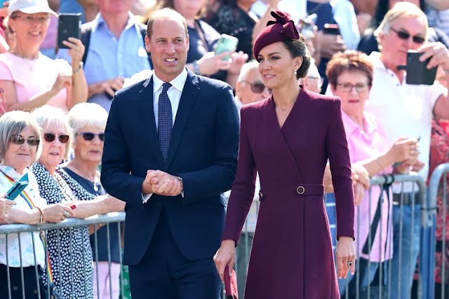 Kate Middleton and Prince William Remember Queen Elizabeth One Year After Her Death at Special Event.