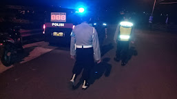 Polsek Bongas Gelar Patroli Malam di Jam Rawan Kamtibmas 