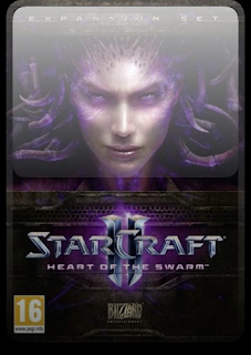 StarCraft 2 Heart of the Swarm PC DVD Front Cover