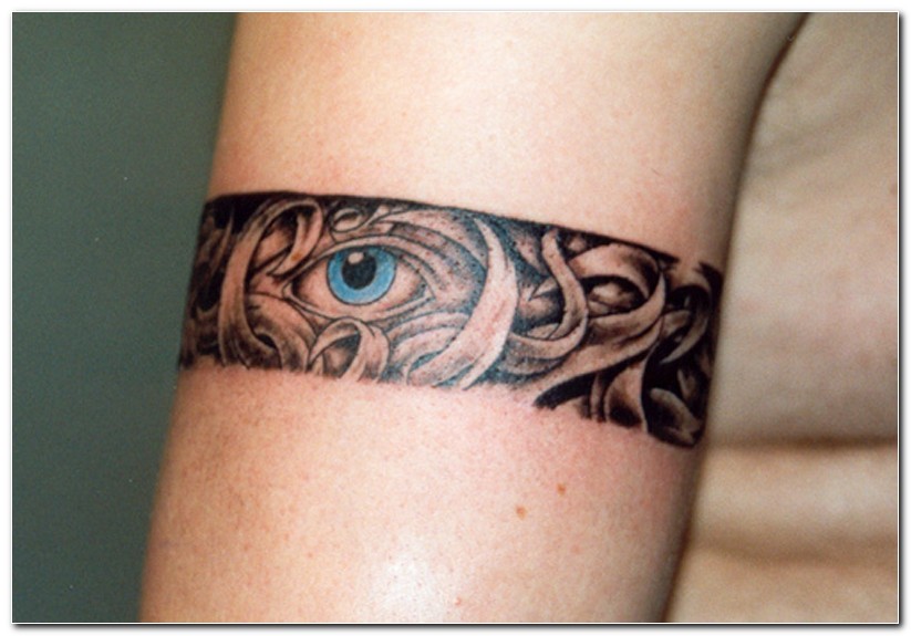 armband tattoo tribal. Armbands can be tattooed all