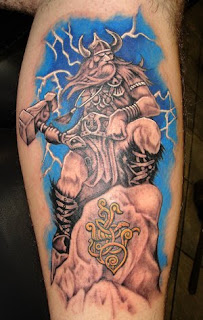 Calf Tattoo Ideas With Viking Tattoo Designs With Picture Calf Viking Tattoo Gallery 1