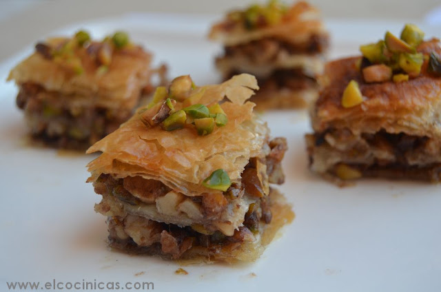 Baklawa. Baklava. Baclava.