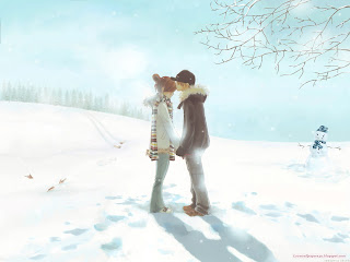 Anime love romantic photos stock