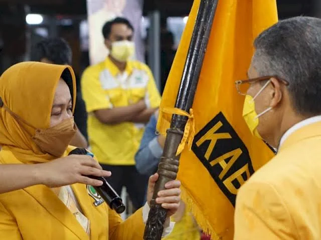 Semenjak Nahkodai Partai Golkar, Wabup Sinjai Fokus Besarkan Partainya