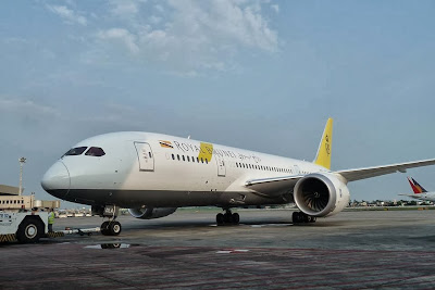 royal brunei 787 dreamliner manila