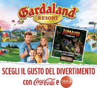 Concorso "Vai a Gardaland con Coca-Cola e ODS" : vinci 150 ingressi diurni