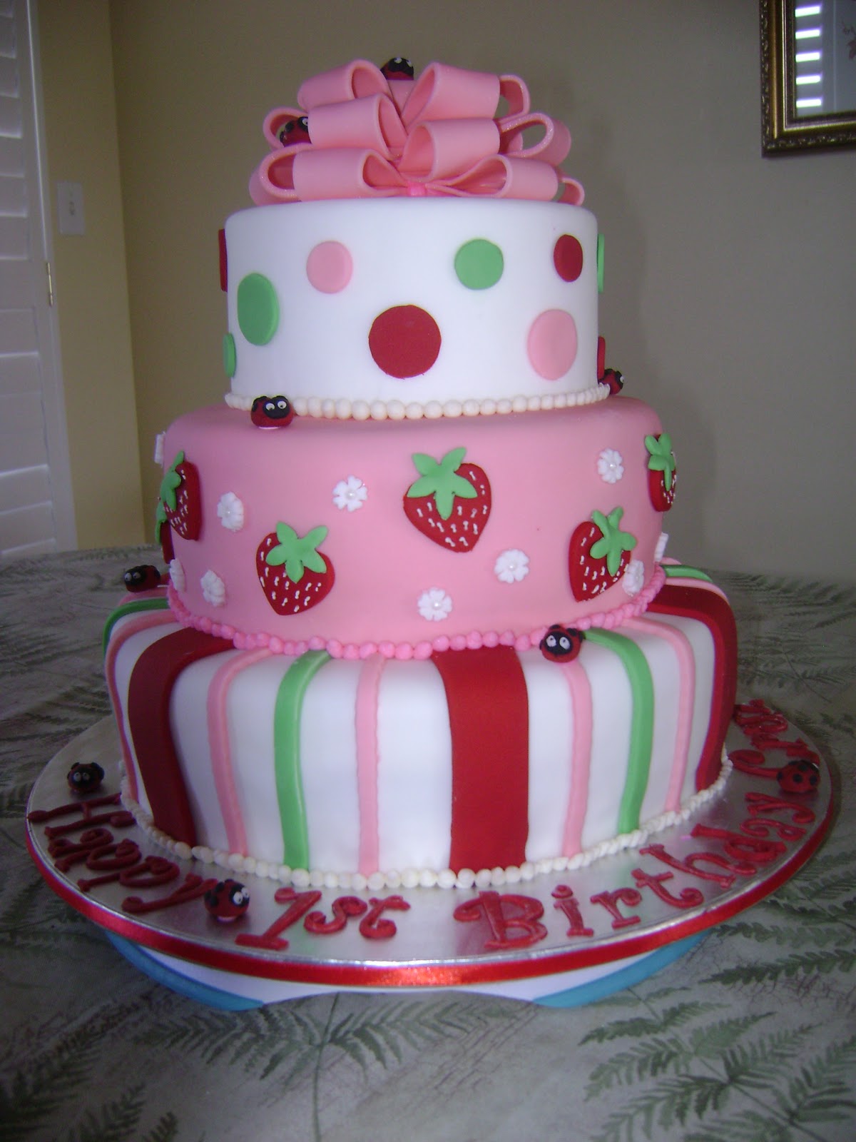 SweetThings: Twins 1st Birthday Cake