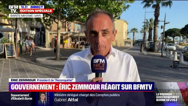 « La déconstruction en marche ! » : Éric Zemmour dénonce l’arrivée de Pap Ndiaye à l’Éducation nationale