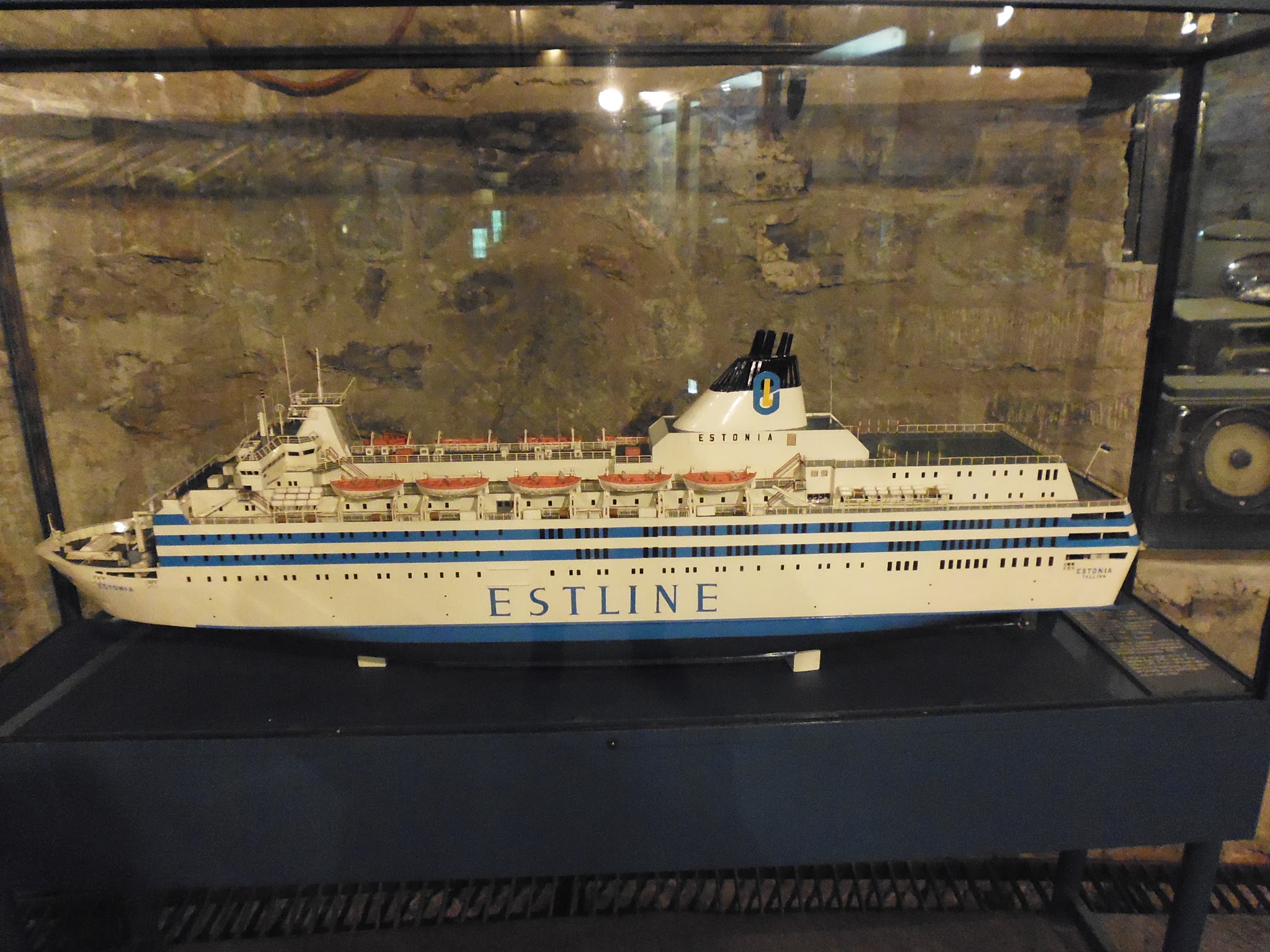 Maqueta a escala del barco "Estonia" (Museo Naval de Estonia) (Tallinn) (@mibaulviajero)