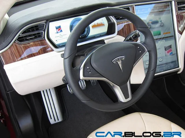 Tesla Modelo S - interior