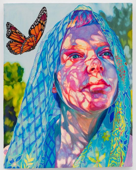 Hannah Lupton Reinhard arte pinturas coloridas cristais vidro