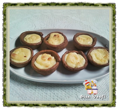 Pastel de nata de chocolate 1