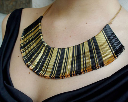 diy, trends, fashion trends, egypt,egyptian necklace,cleopatra, liz taylor, tribal jewellery,tribal,