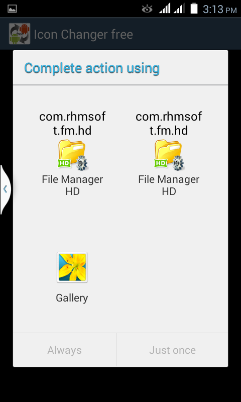 android icon changer Free download