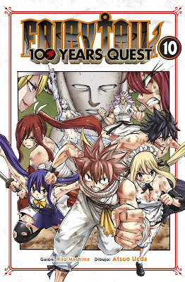 Reseña de Fairy Tail: 100 Years Quest vol. 10, de Hiro Mashima y Atsuo Ueda.