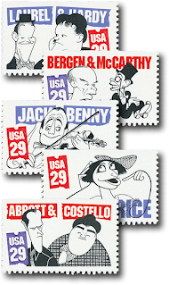 Classic Comedians Stamps - Cover