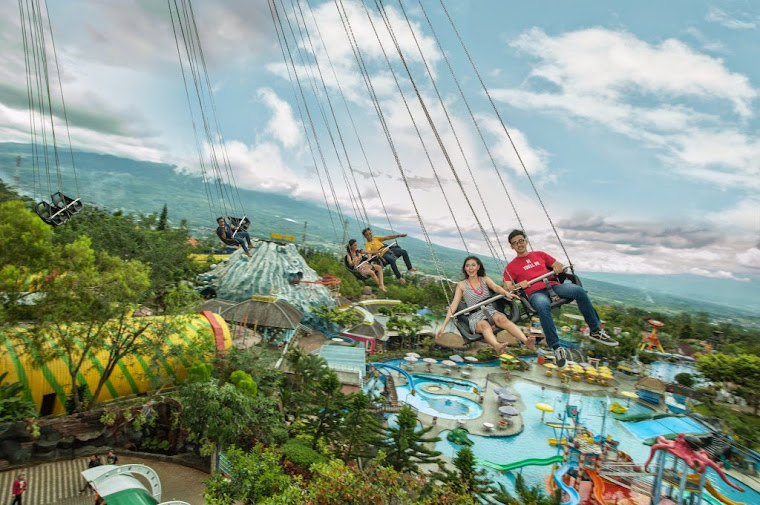 Sky Swinger di Jatim Park 1