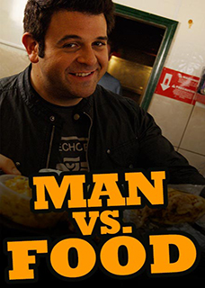 man vs food