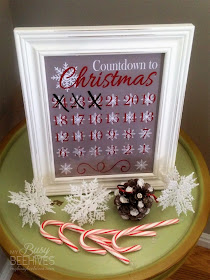 Countdown to Christmas printable