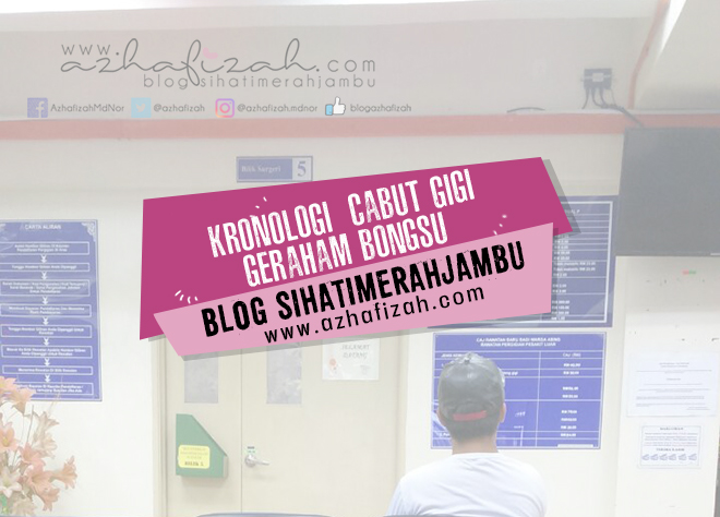 Kronologi Cabut Gigi Geraham Bongsu  Blog Sihatimerahjambu