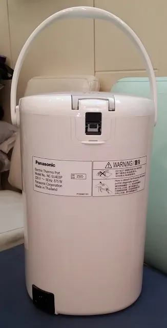 PANASONIC NC-SU403P 電熱水瓶的背面
