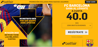 betfair supercuota Barcelona gana a Levante 10 enero 2019