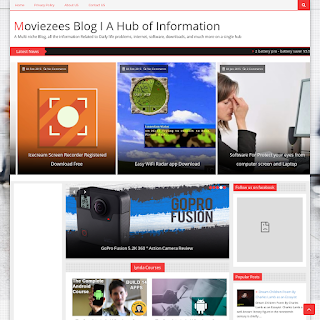 Movieism Entertainment for Blogspot Template masternairaz.blogspot.com