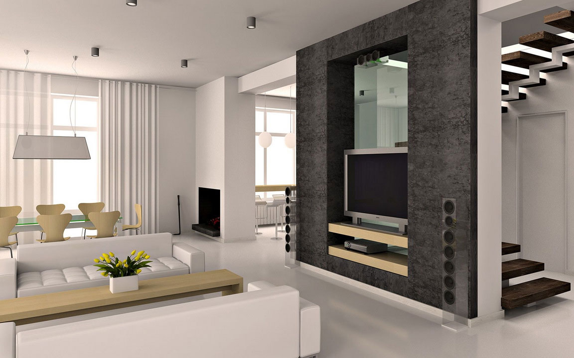 Contoh Desain Interior Minimalis Modern Rumah Minimalis