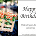 Birthday Wish 26: Wish all your dreams come true