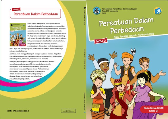 Download Buku Tematik Sd/Mi Kelas 6 Tema 2 Persatuan Dalam Perbedaan
Edisi Revisi Format Pdf
