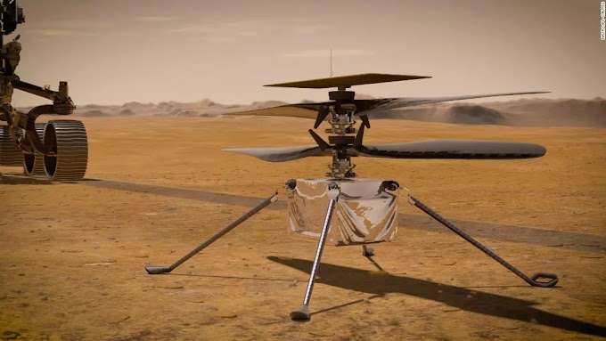 Ingenuity Mars Helicopter Flight Test (in hindi)