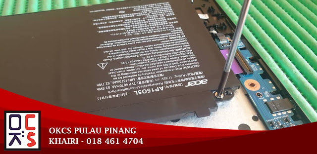 SOLVED : KEDAI REPAIR LAPTOP BALIK PULAU | ACER SP513-52N BATTERY PROBLEM