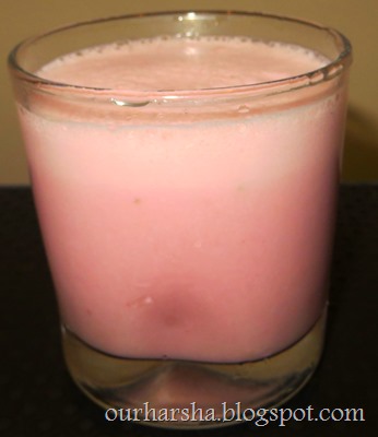 strawberry milk shake (2)