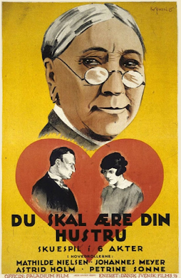 Mathilde Nielsen Johannes Meyer Astrid Holm silent movie poster