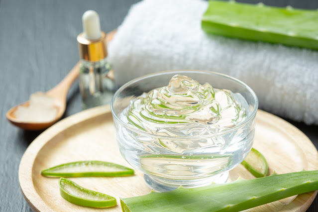 use of aloe vera gel